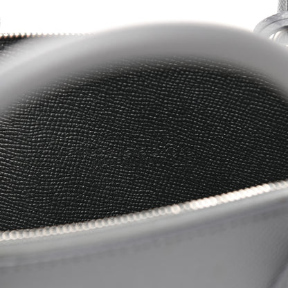 Balenciaga Grained Calfskin S Ville Top Handle Bag Gris Glace 7 of 14