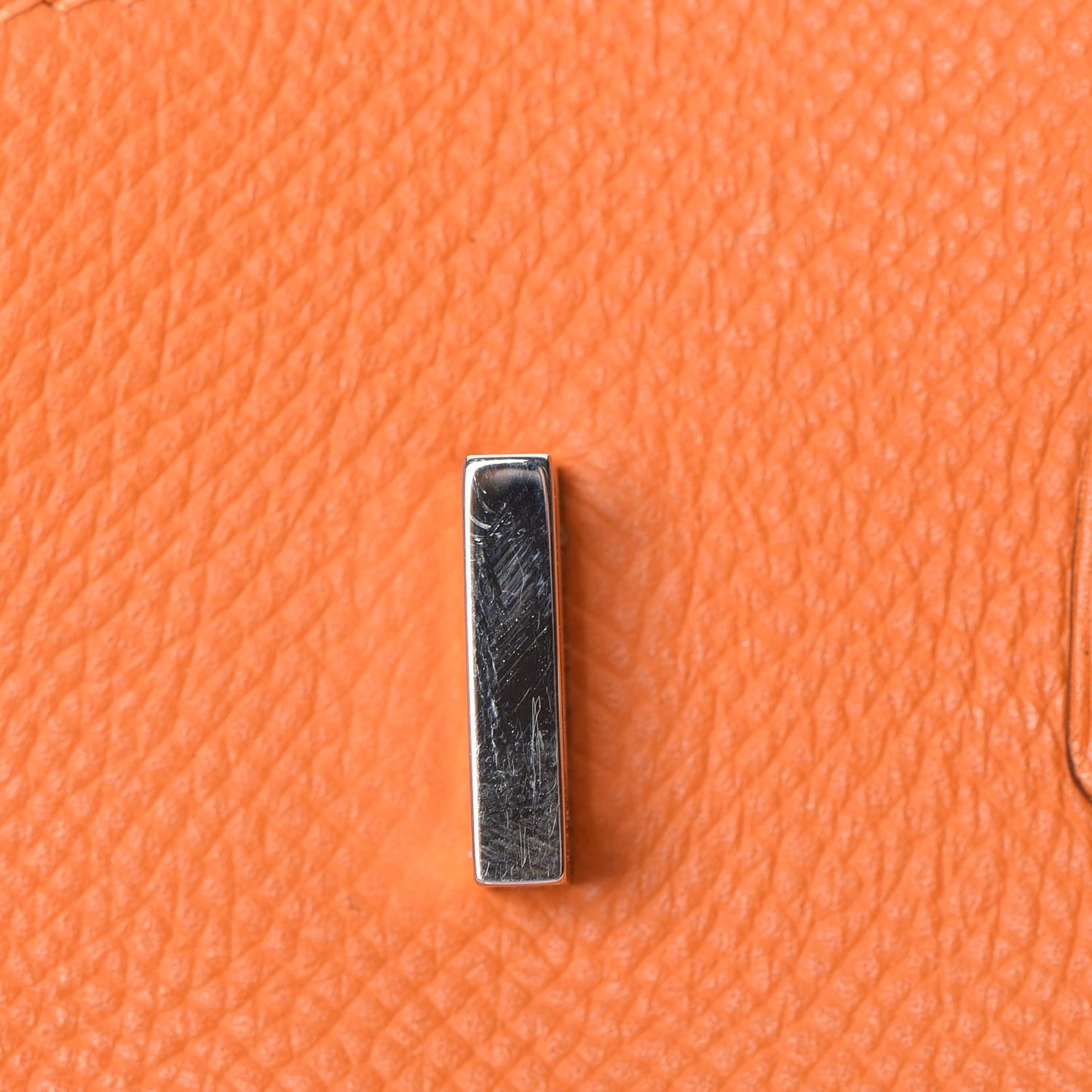 Epsom Birkin 25 Orange