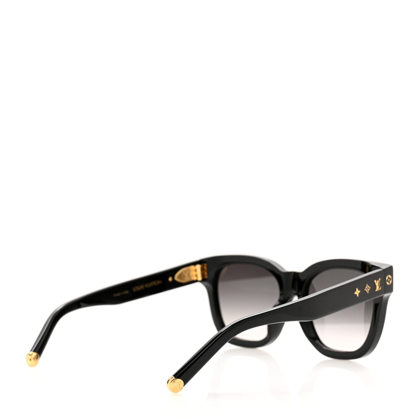 Acetate My Monogram Square Sunglasses Z1523E Black