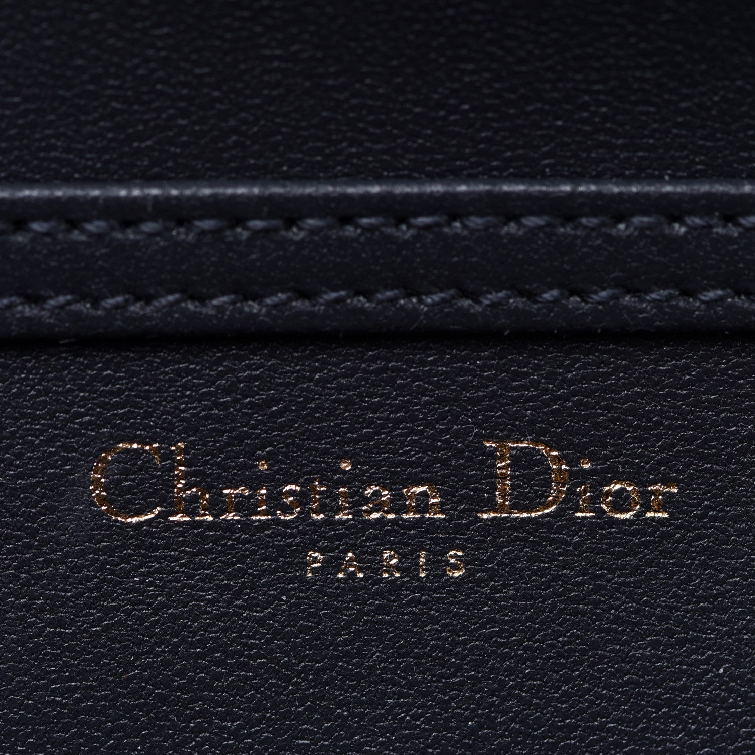 Christian Dior Metallic Patent Micro-Cannage Diorama Wallet on Chain Pouch Silver 6 of 10