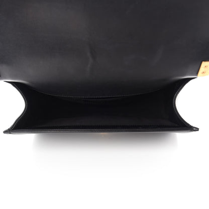 Chanel Calfskin Quilted Medium Boy Flap Black 5 of 13