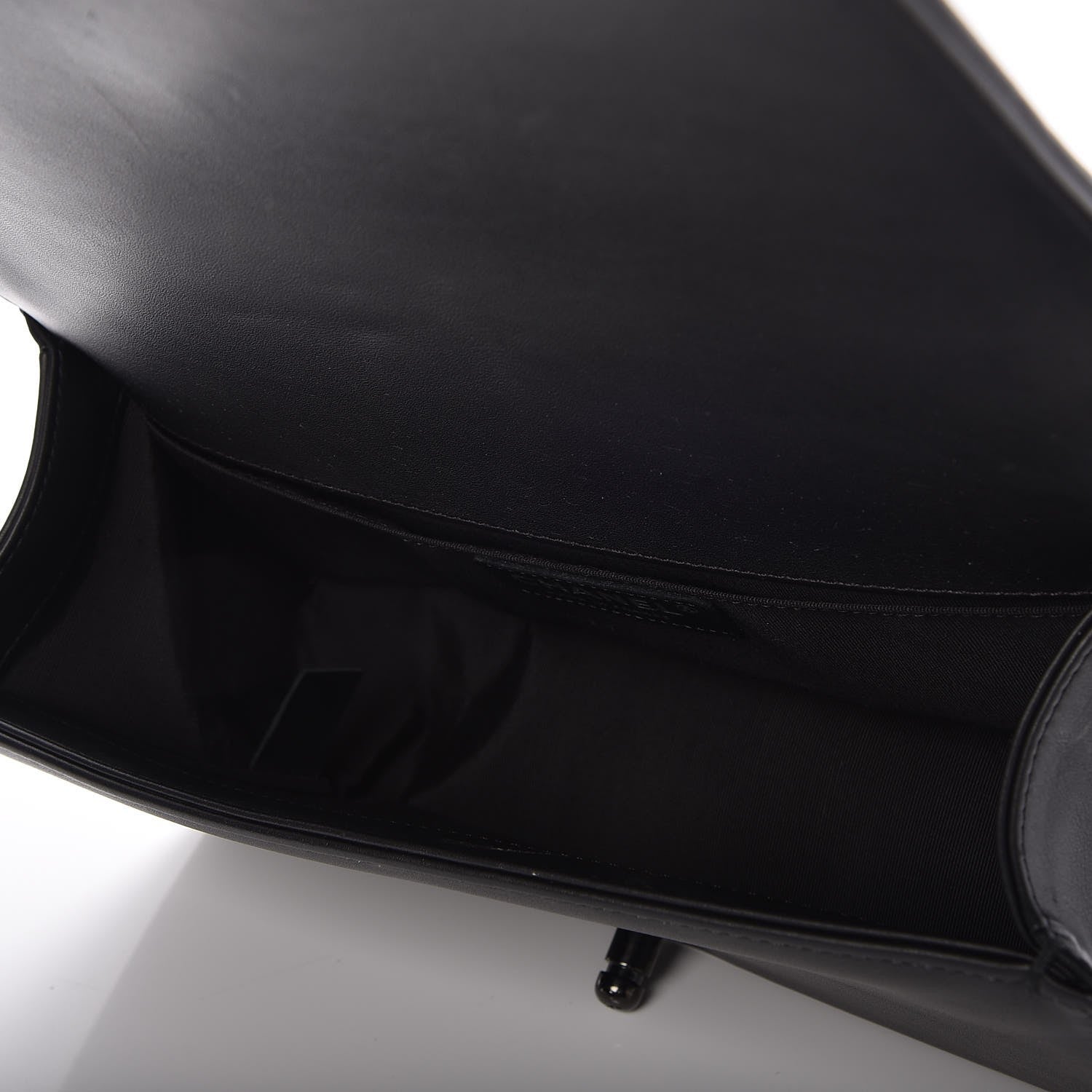 Chanel Calfskin Quilted Medium Boy Flap So Black 5 of 9