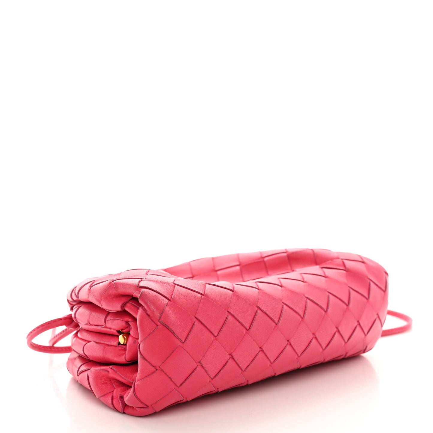 Nappa Intrecciato The Mini Pouch Rosa Shock