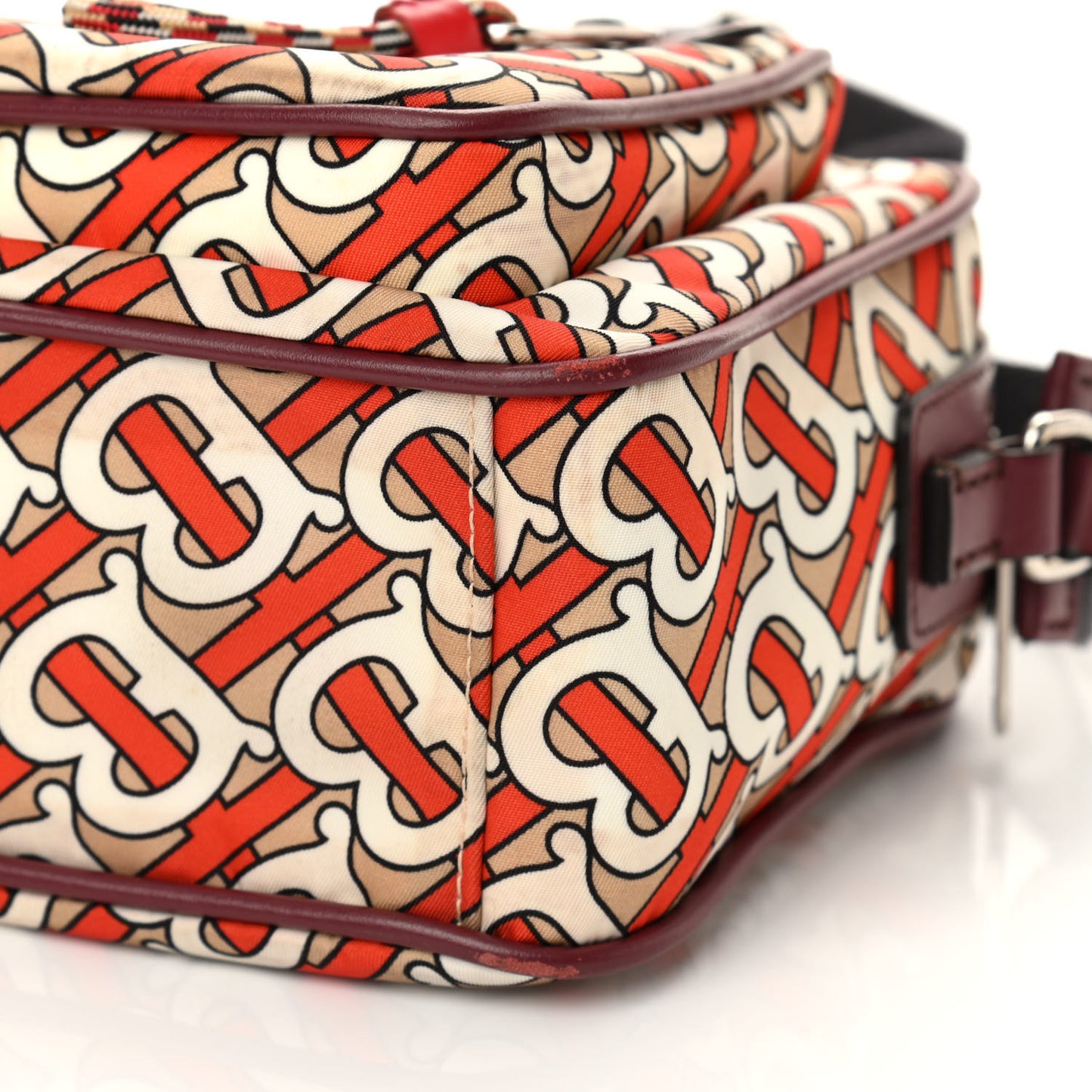 Nylon Monogram Small Camera Bag Vermillion