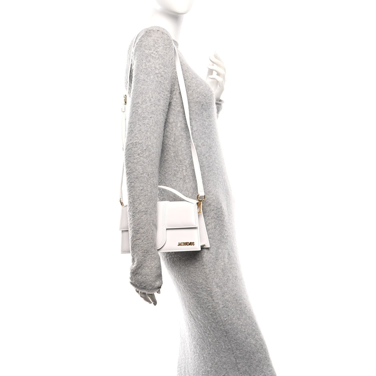 Smooth Calfskin Le Grand Bambino White