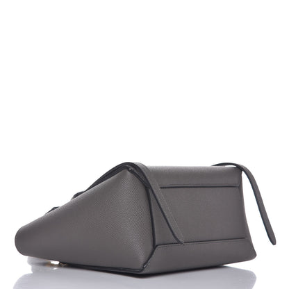 Celine Grained Calfskin Nano Belt Bag Grey 4 of 7