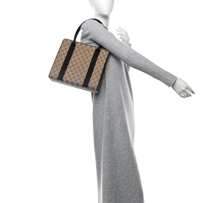 Gucci GG Monogram Tote Dark Brown 2 of 7