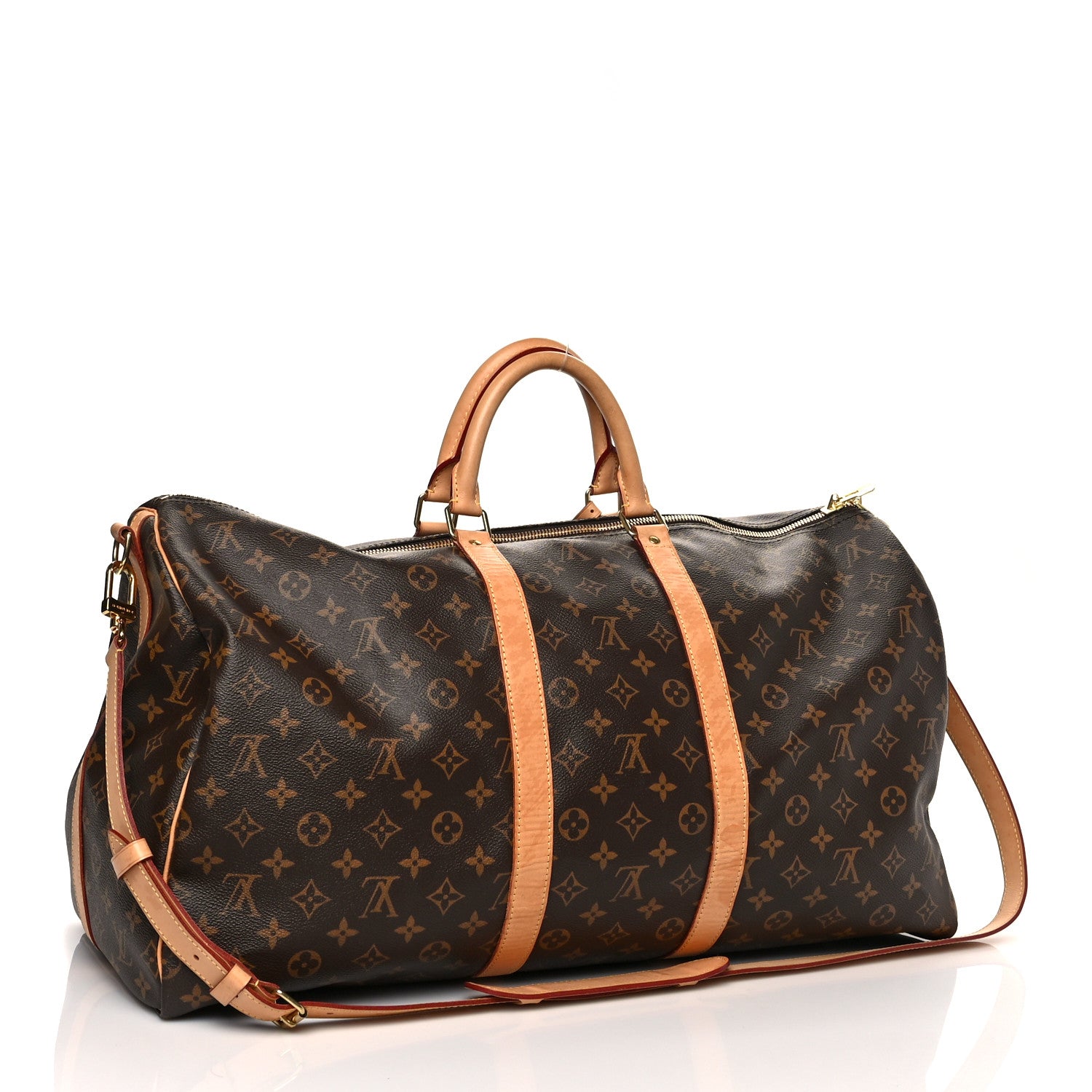 Louis Vuitton Monogram Keepall Bandouliere 55 2 of 16
