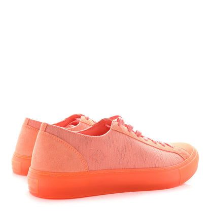 Louis Vuitton Canvas Monogram Mens Tattoo Sneakers Orange 4 of 7