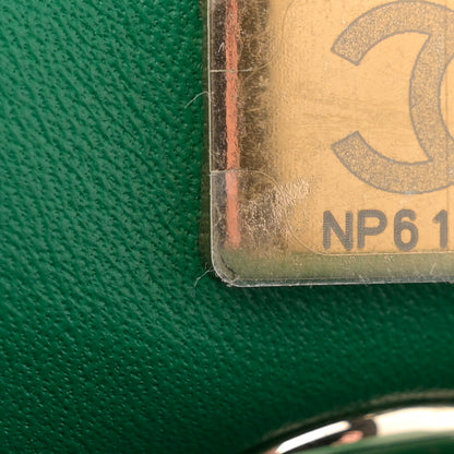 Chanel Caviar Quilted Mini Coco Handle Flap Green 7 of 11