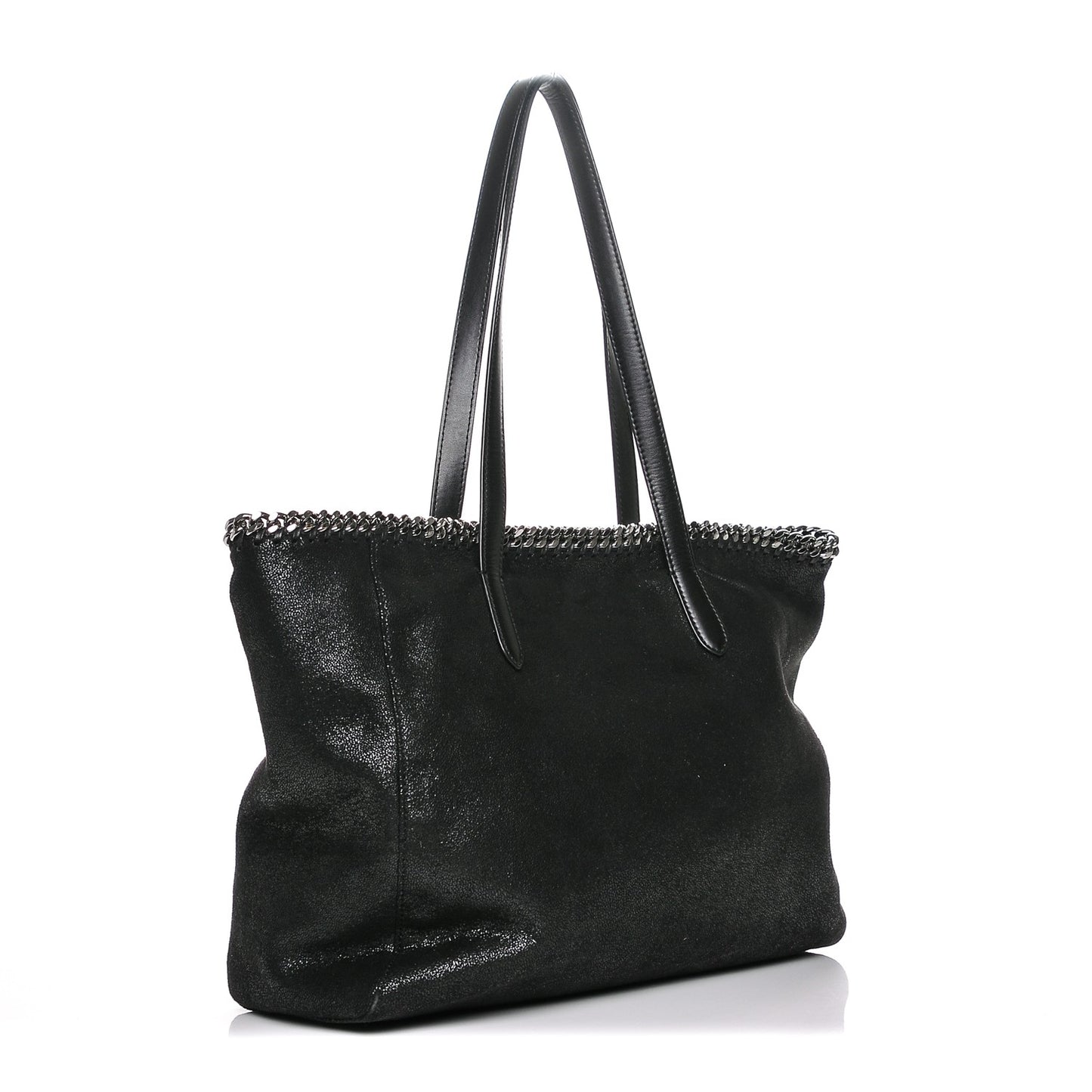 Shaggy Deer Falabella East West Shopper Tote Black