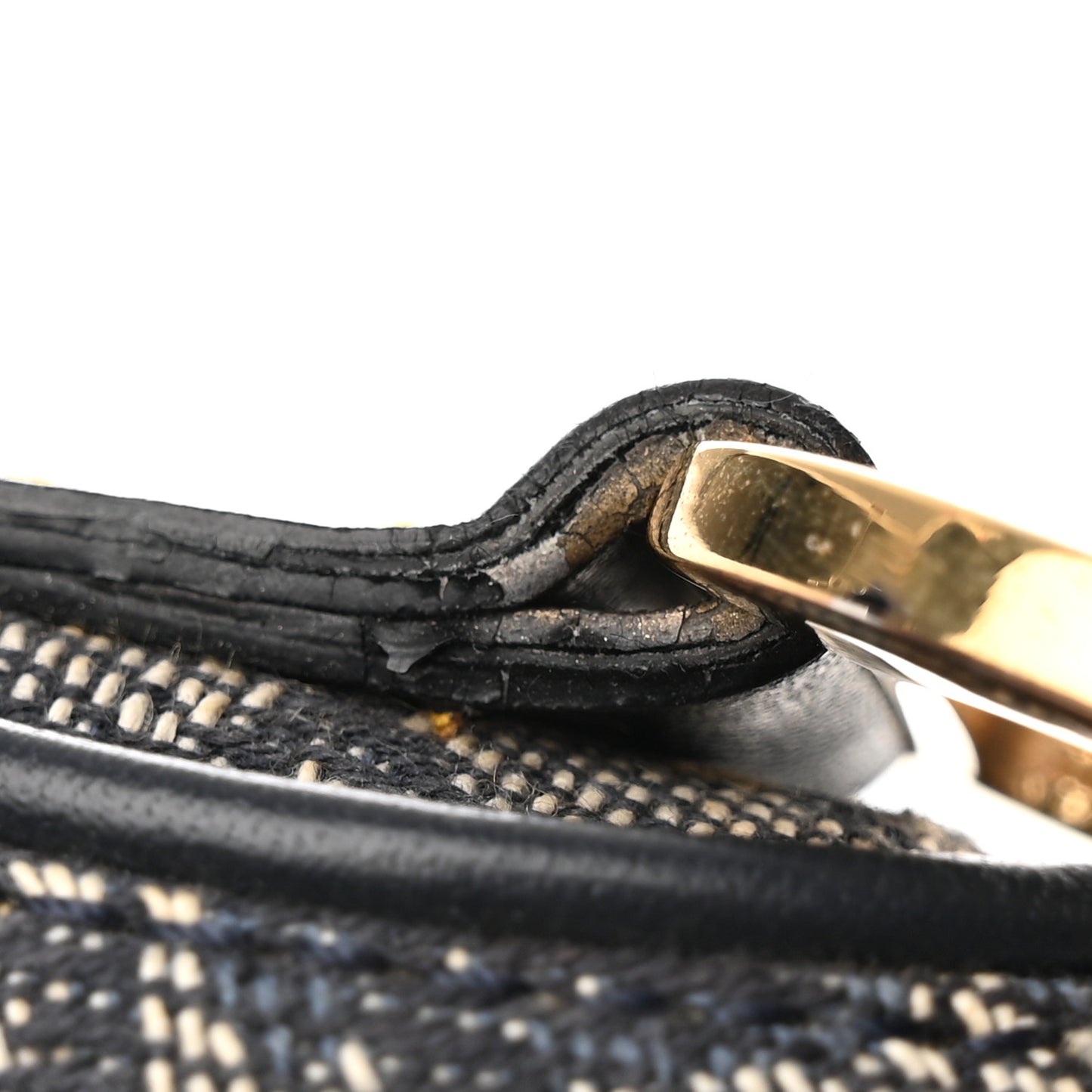 Monogram Saddle Bag Blue