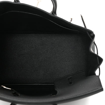 Hermes Togo Birkin 25 Black 5 of 11