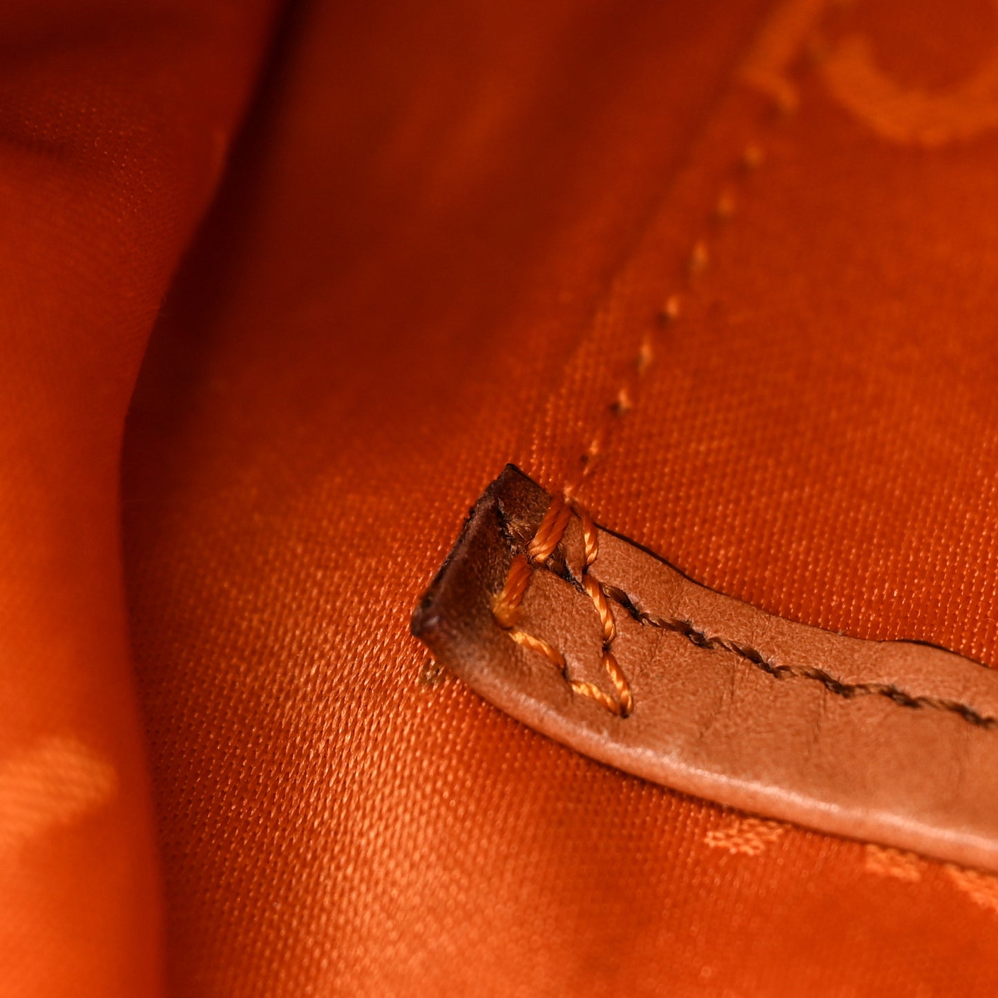 Visetos Medium Vintage Pocket Backpack Cognac