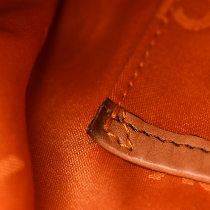 MCM Visetos Medium Vintage Pocket Backpack Cognac 17 of 26