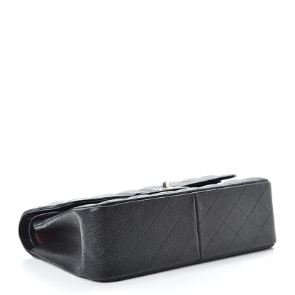 Chanel Caviar Quilted Jumbo Double Flap Black 4 of 20