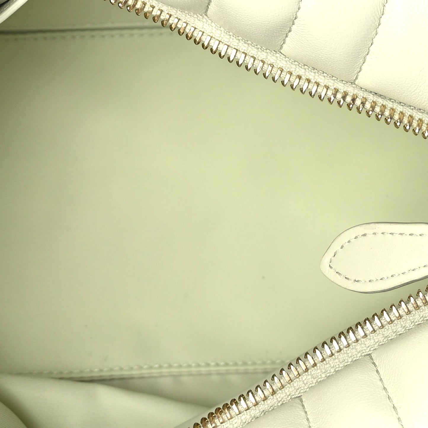 Lambskin Quilted Small Soft Lola Bag Pistachio