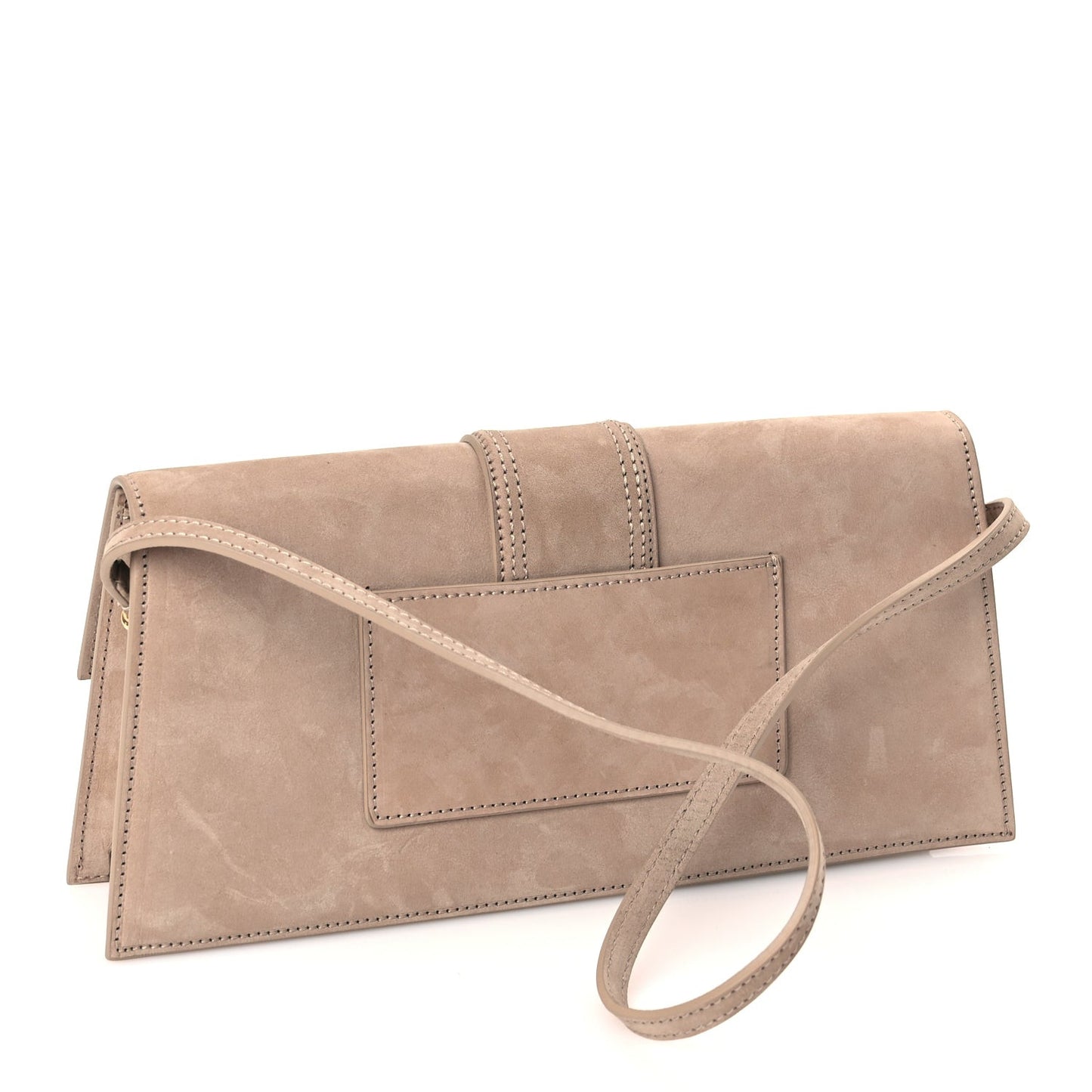 Suede Le Bambino Long Dark Beige