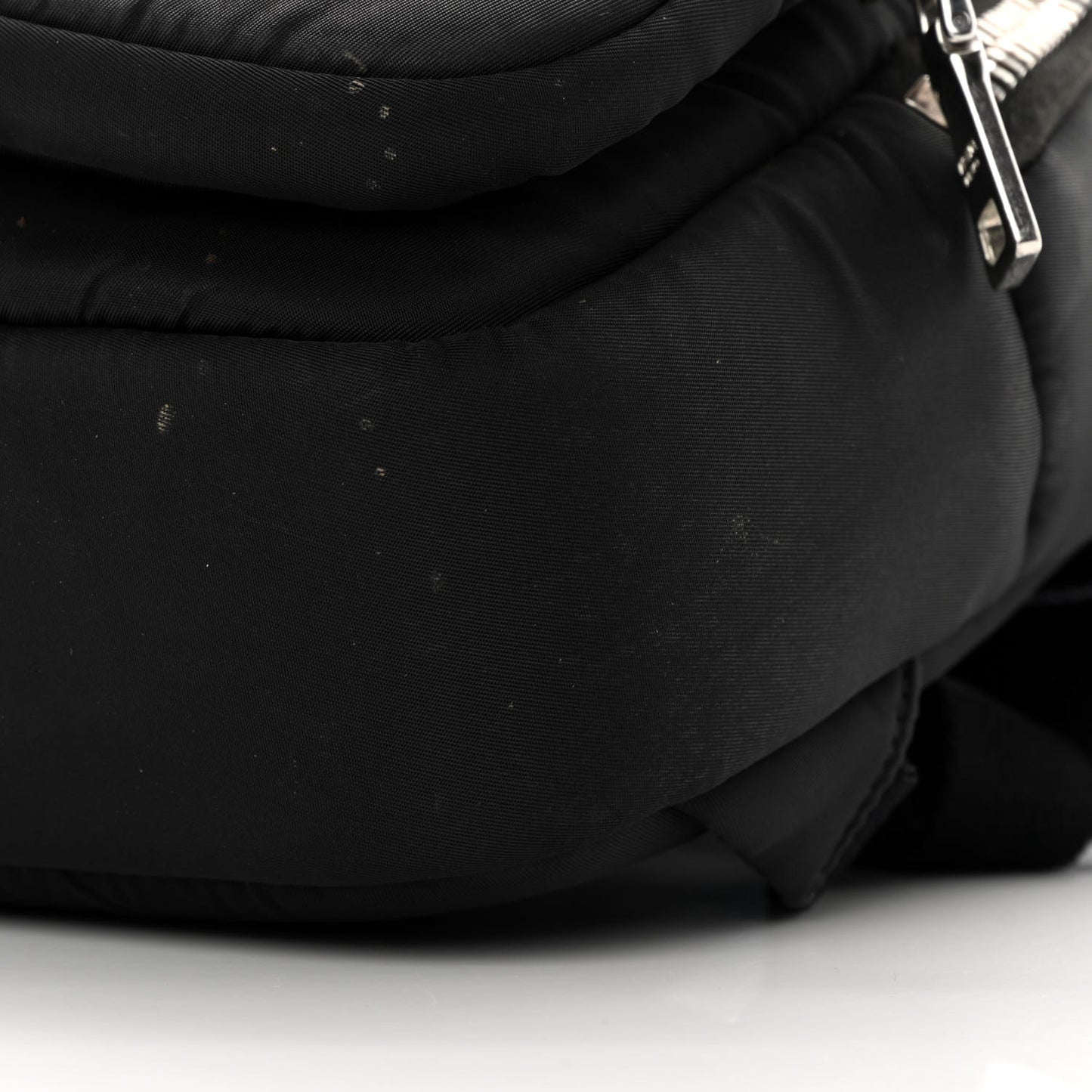 Tessuto Nylon Pocket Top Handle Cargo Backpack Black