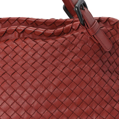 Bottega Veneta Nappa Intrecciato Tote  Red 6 of 8