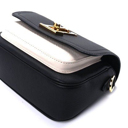 Louis Vuitton Grained Calfskin Lockme Tender  Black 7 of 8