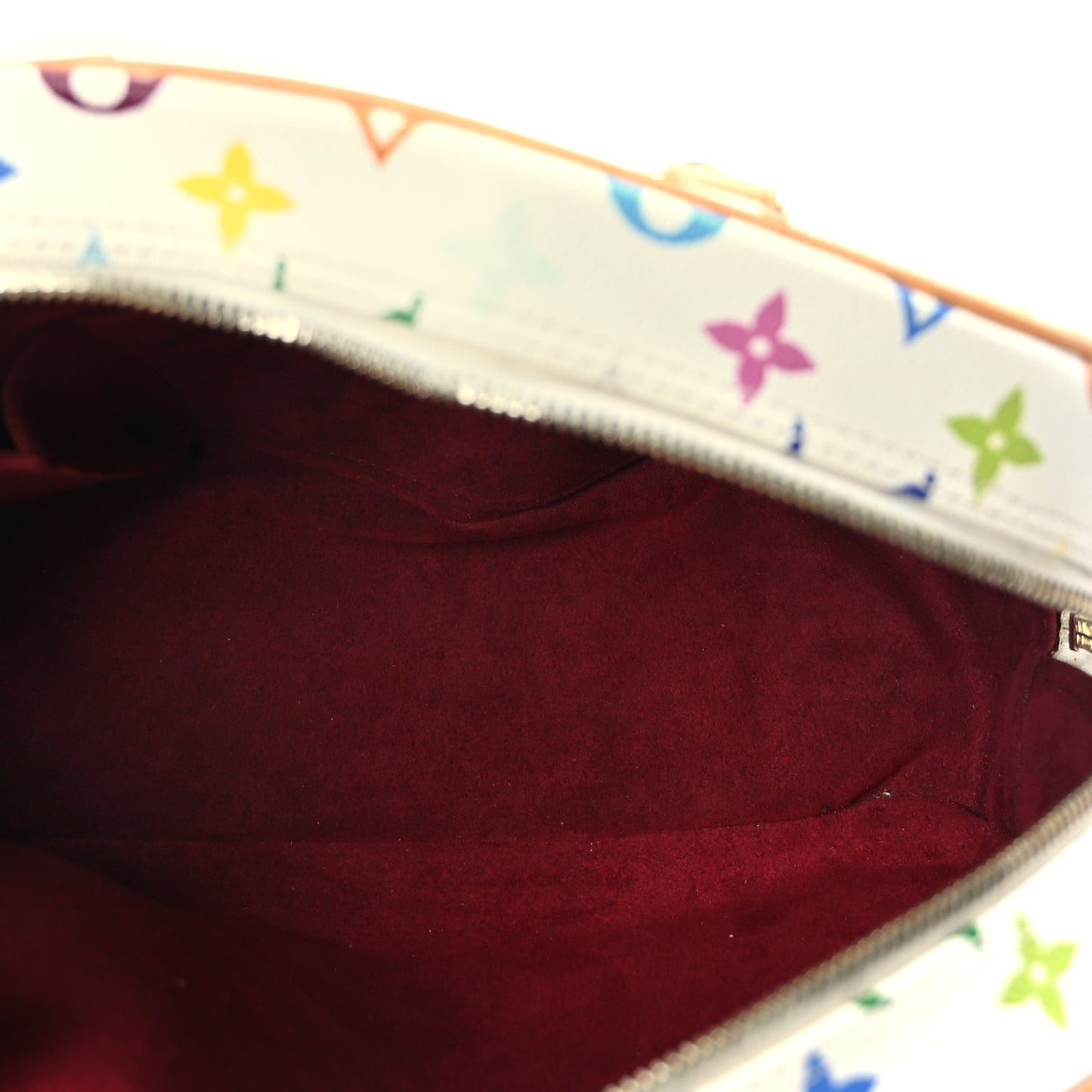 Monogram Multicolor Trouville White