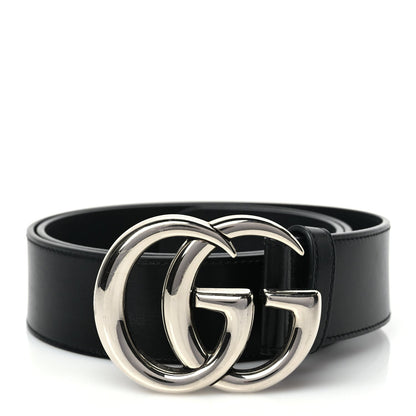 Gucci Calfskin Double G 40mm Belt 90 36 Black 1 of 5