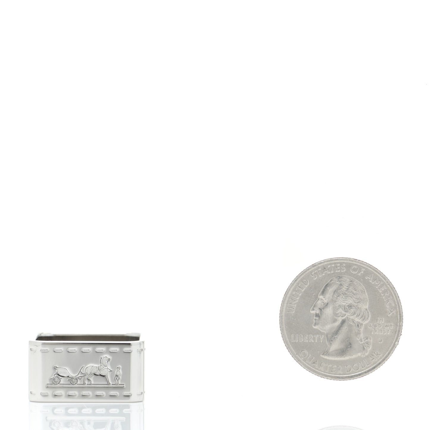 Palladium Bolduc Scarf Ring