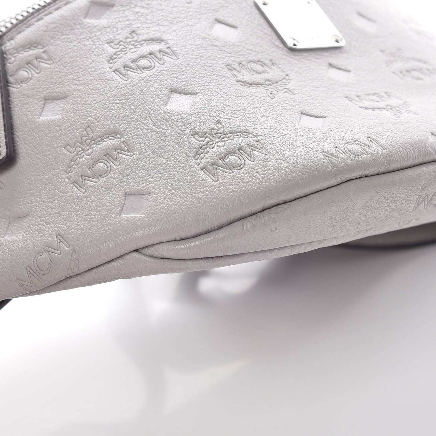 Calfskin Ottomar Monogram Belt Bag Dove