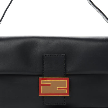 Fendi Vitello Baguette Trace Black 10 of 10