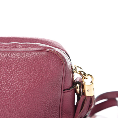 Gucci Pebbled Calfskin Small Soho Disco Bag Peonia Flower 15 of 16
