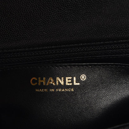 Chanel Caviar Quilted Mini Rectangular Flap Black 6 of 8