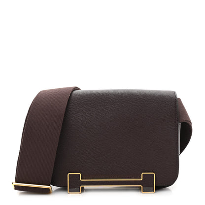 Hermes Chevre Mysore Geta Rouge Sellier 1 of 11