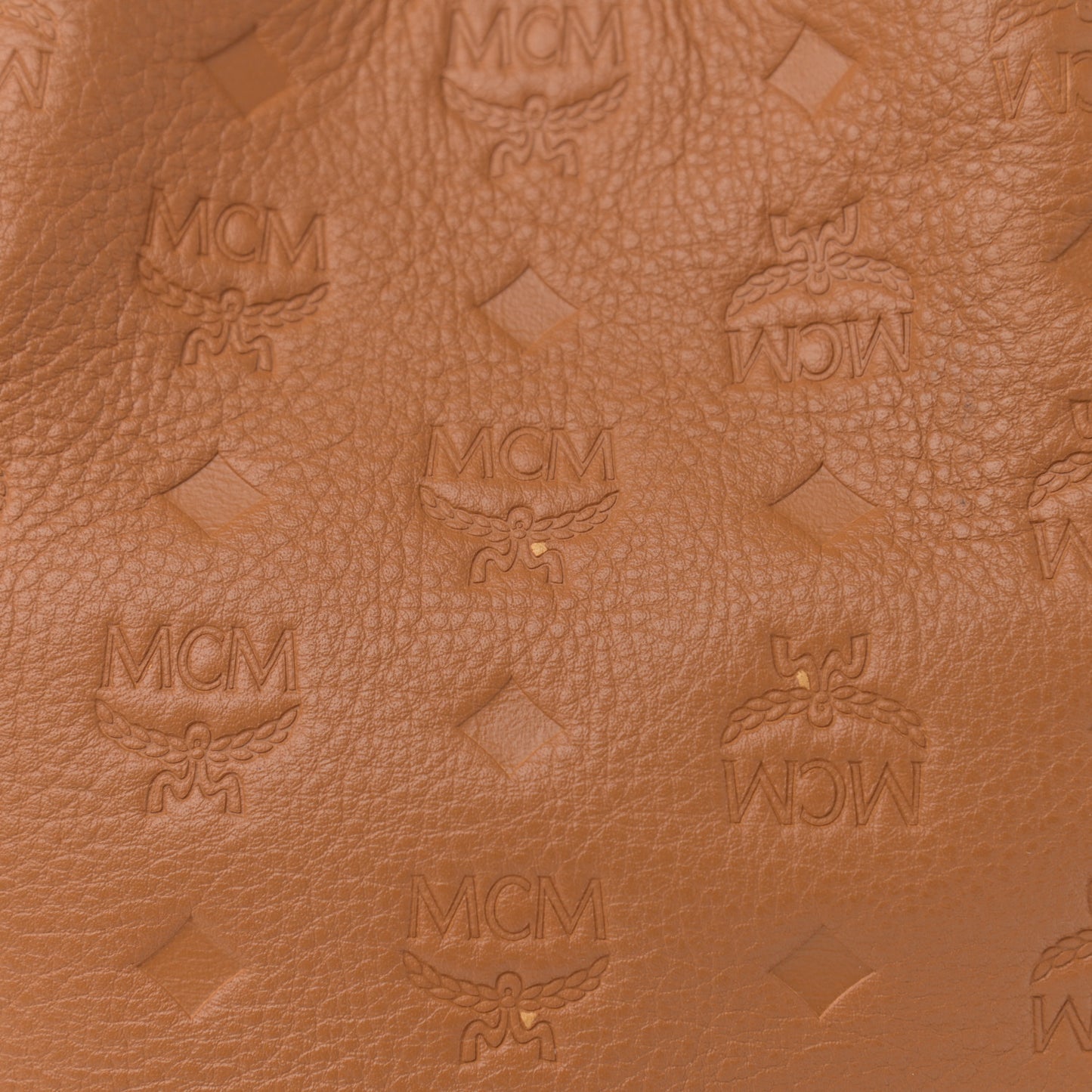 Calfskin Ottomar Monogram Essential Bucket Cognac