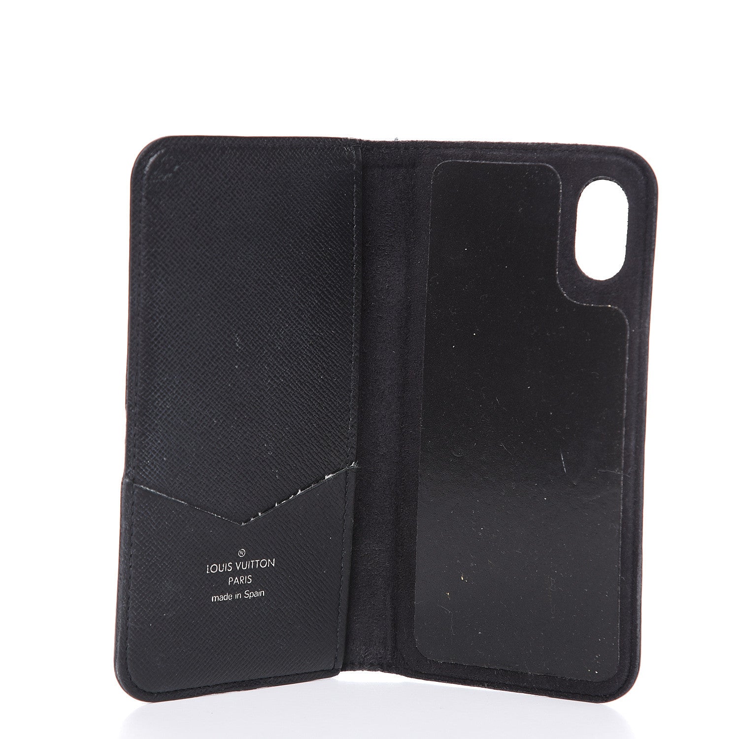 Louis Vuitton Monogram Eclipse iPhone X Folio Case 5 of 9