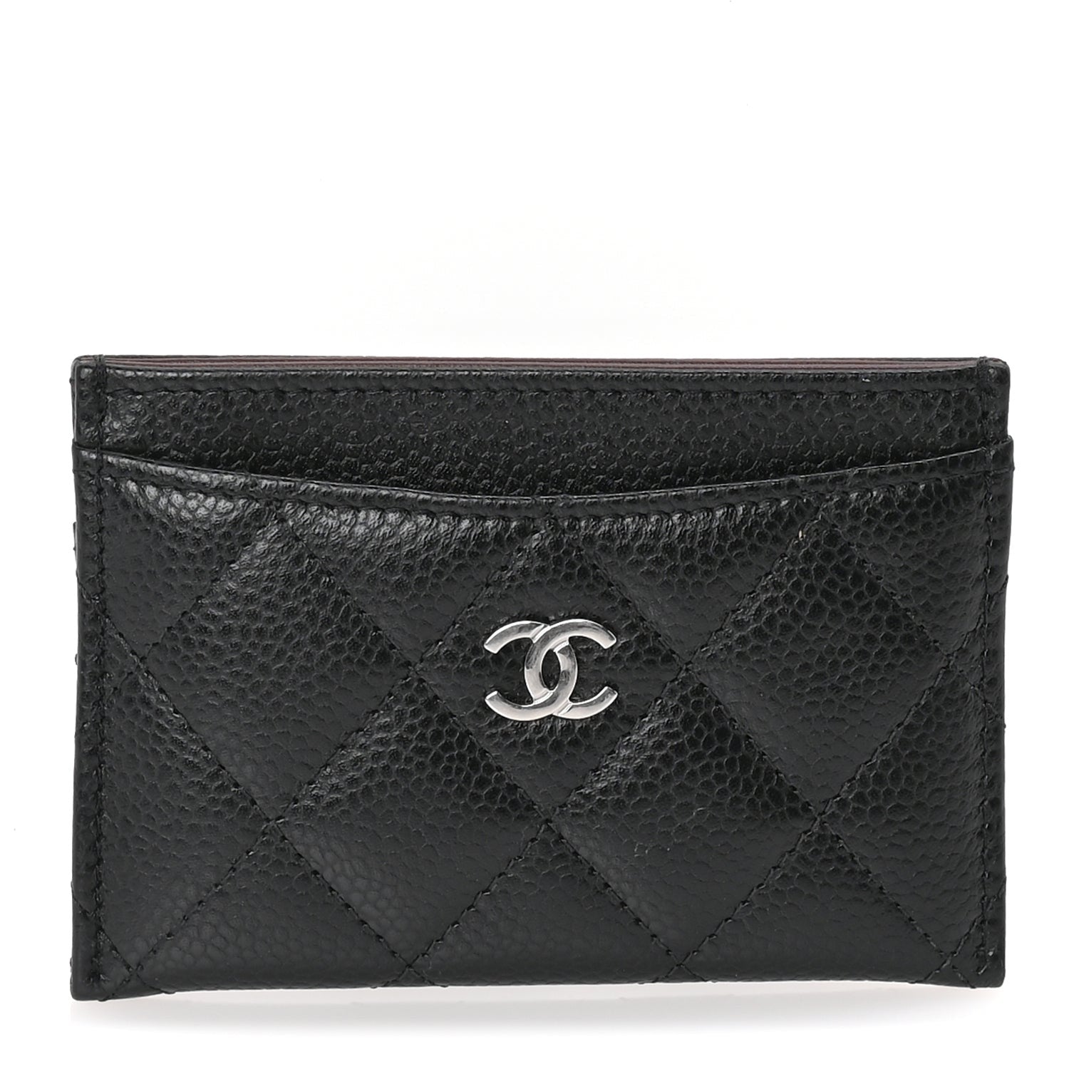 Chanel Caviar Quilted Card Holder  Black 1 of 8