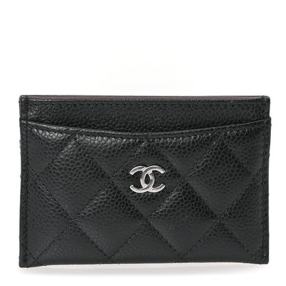 Chanel Caviar Quilted Card Holder  Black 1 of 8
