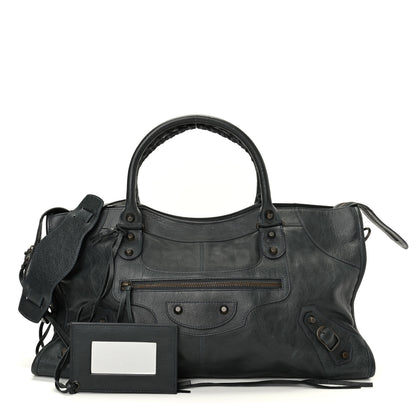 Balenciaga Agneau Classic Hardware City Anthracite 1 of 9