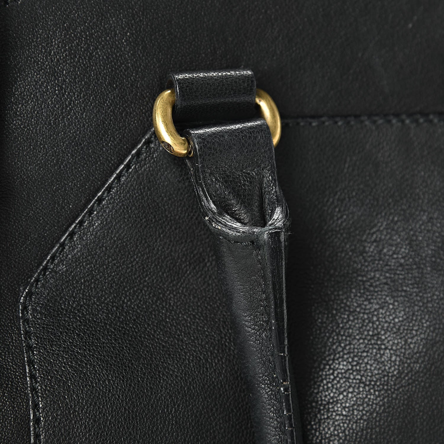 Saint Laurent Sheepskin Large Cabas ChYc Black 21 of 21