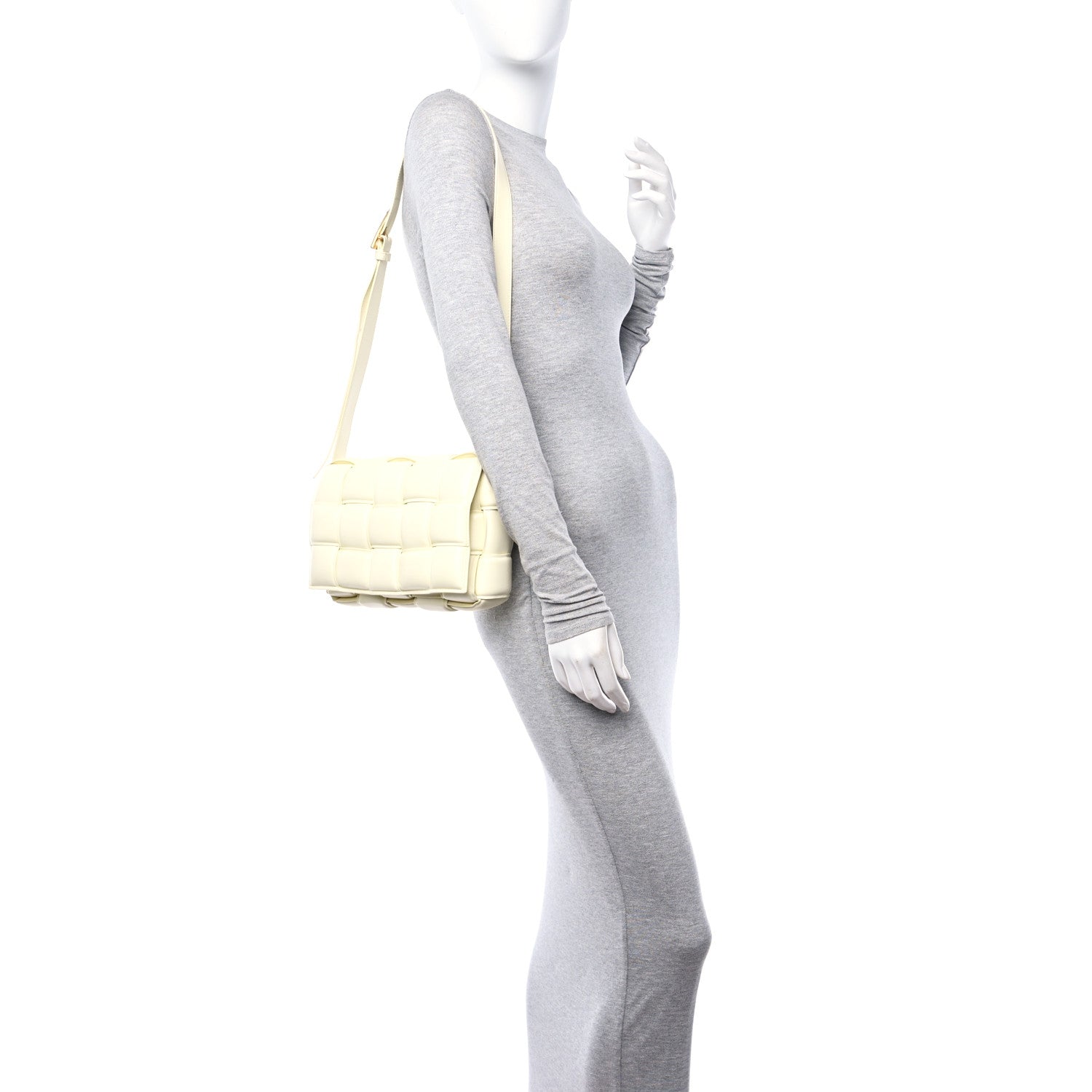 Bottega Veneta Nappa Maxi Intreccio Padded Cassette Crossbody Bag Zest 2 of 9