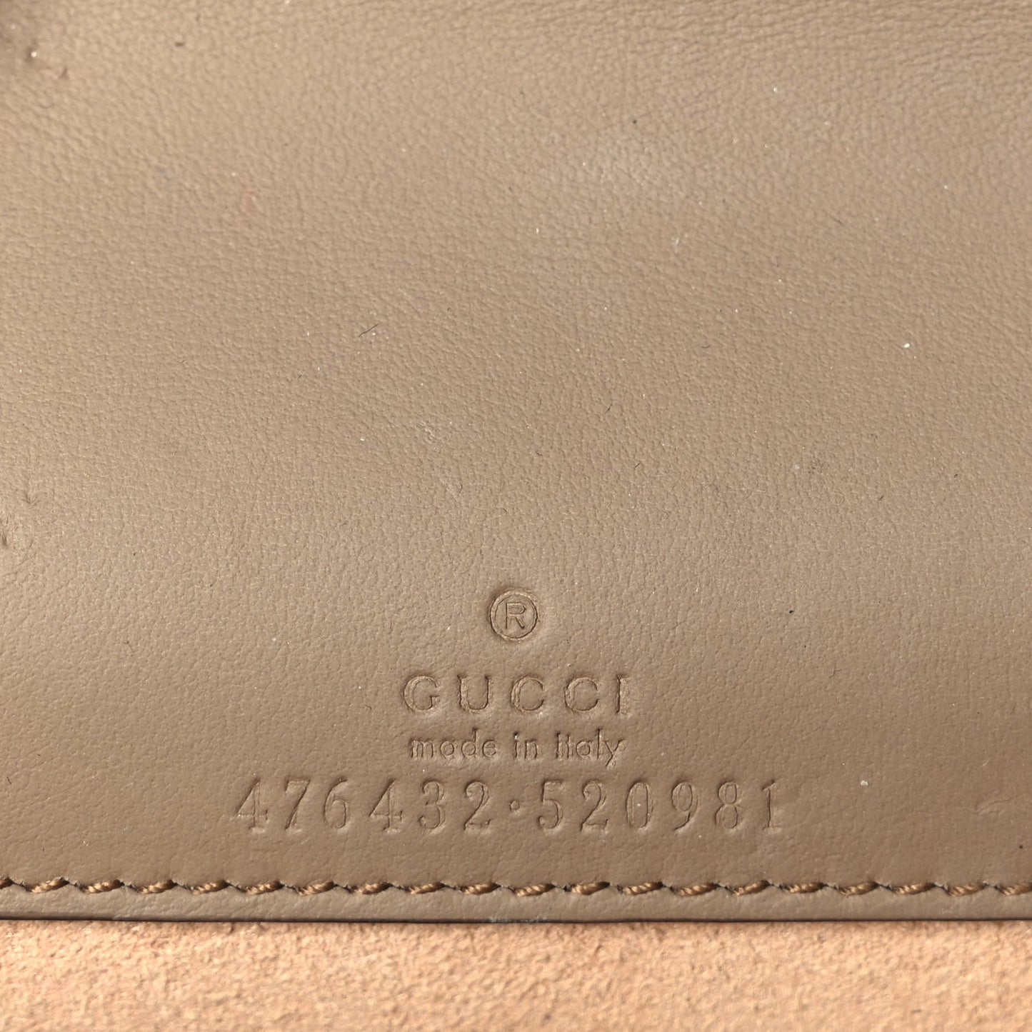 GG Supreme Monogram Super Mini Dionysus Shoulder Bag Taupe
