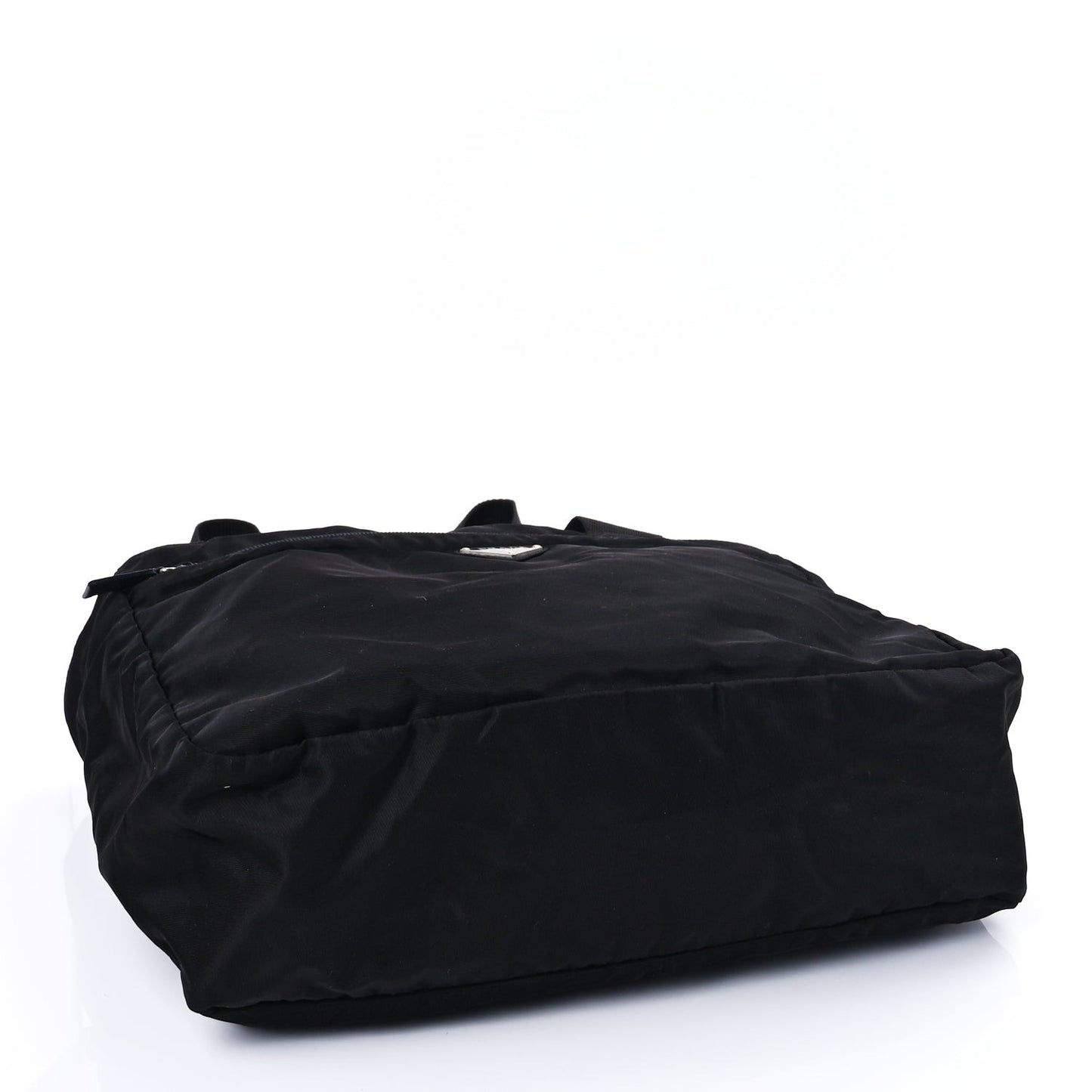 Tessuto Nylon Saffiano Tote Black