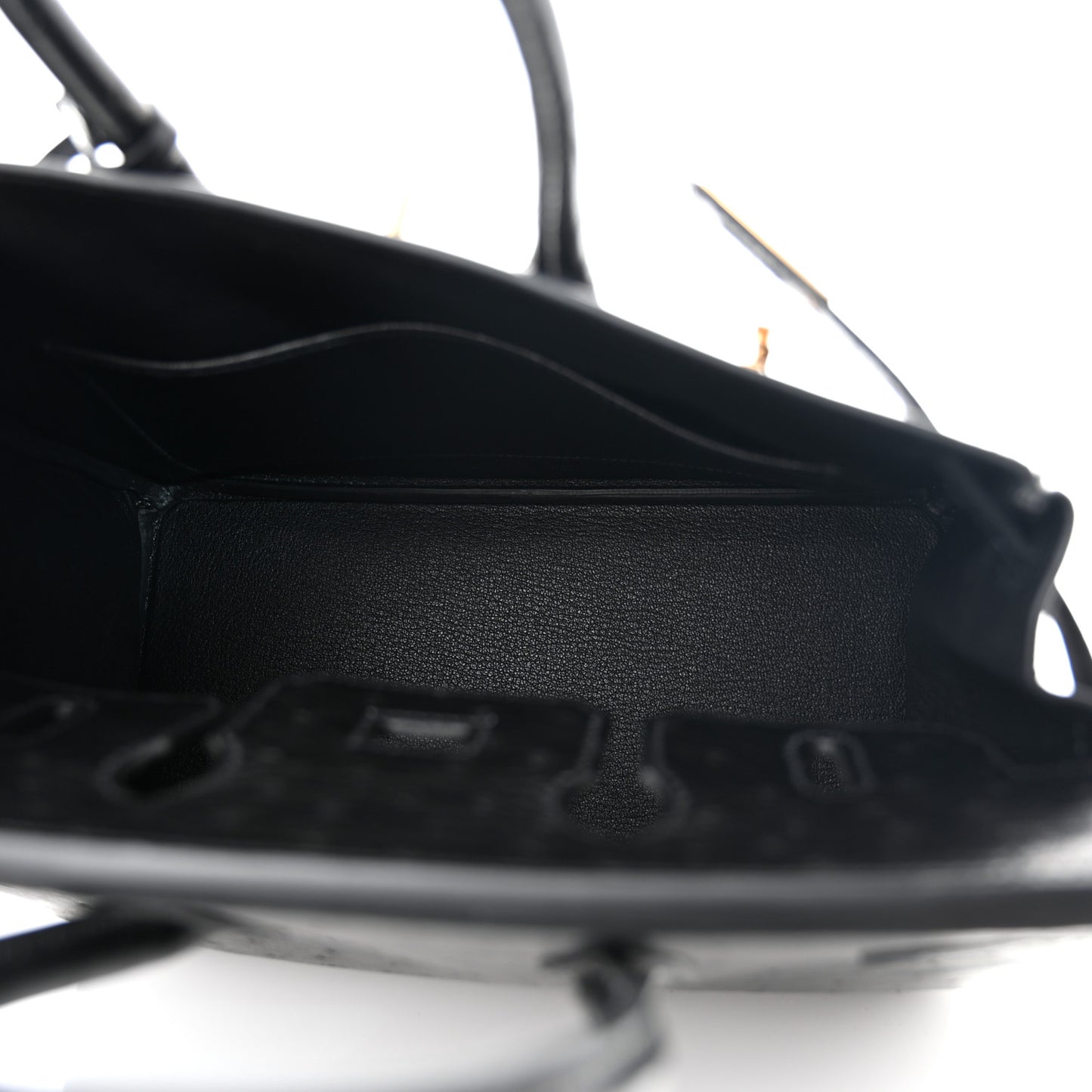 Ostrich Birkin 25 Black