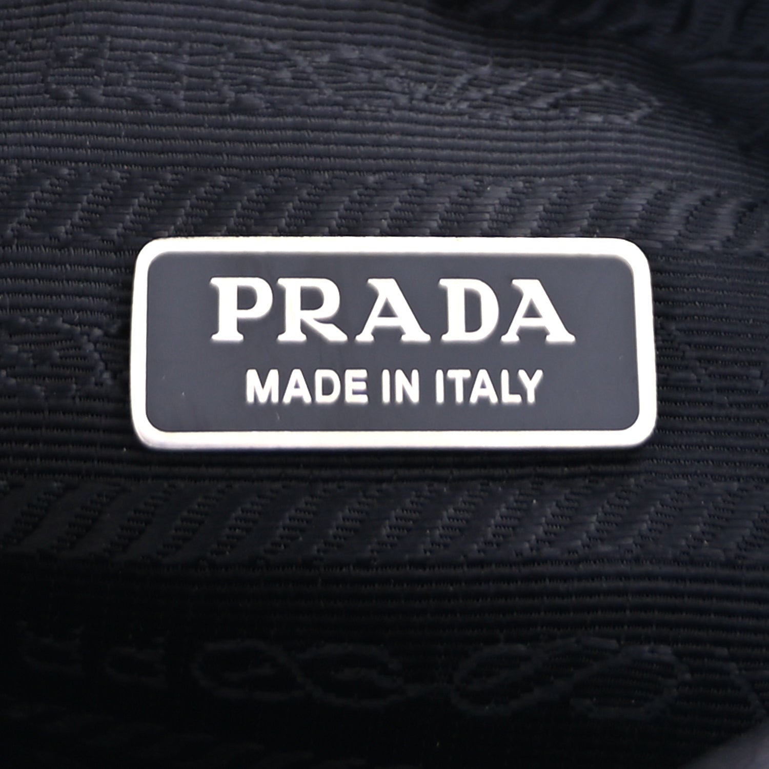 Prada Grace Lux Triangle Shoulder Bag Black 5 of 7