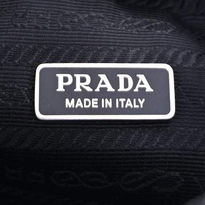 Prada Grace Lux Triangle Shoulder Bag Black 5 of 7