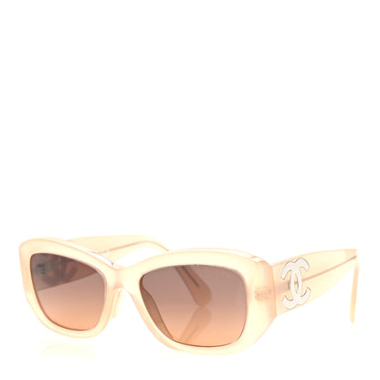 Chanel Acetate CC Butterfly Sunglasses 5414 Light Pink 1 of 7