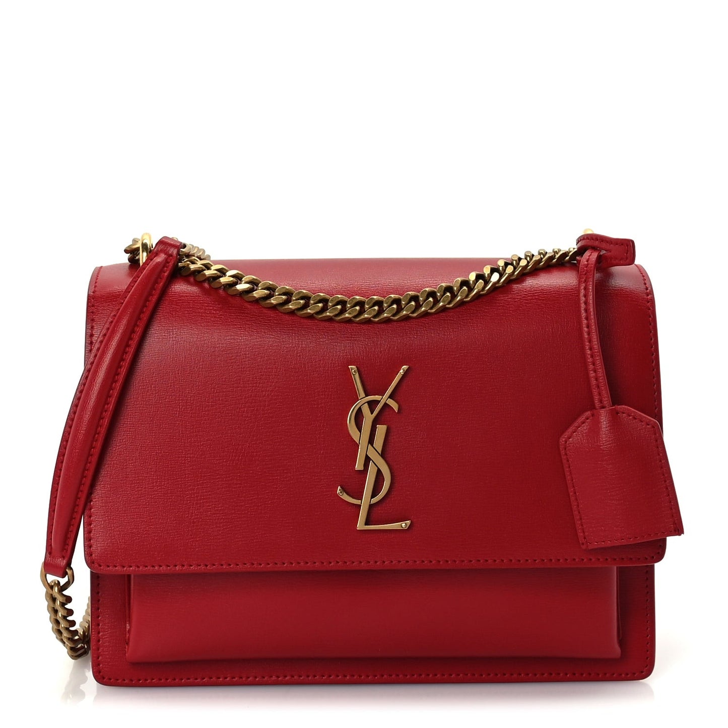Calfskin Medium Monogram Sunset Rouge Eros