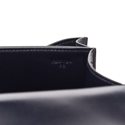 Hermes Matte Alligator Constance 18 Bleu Indigo 9 of 21