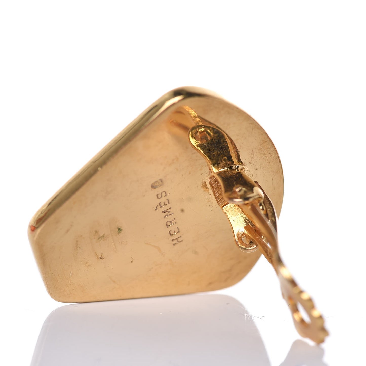 Enamel Clip On Earrings