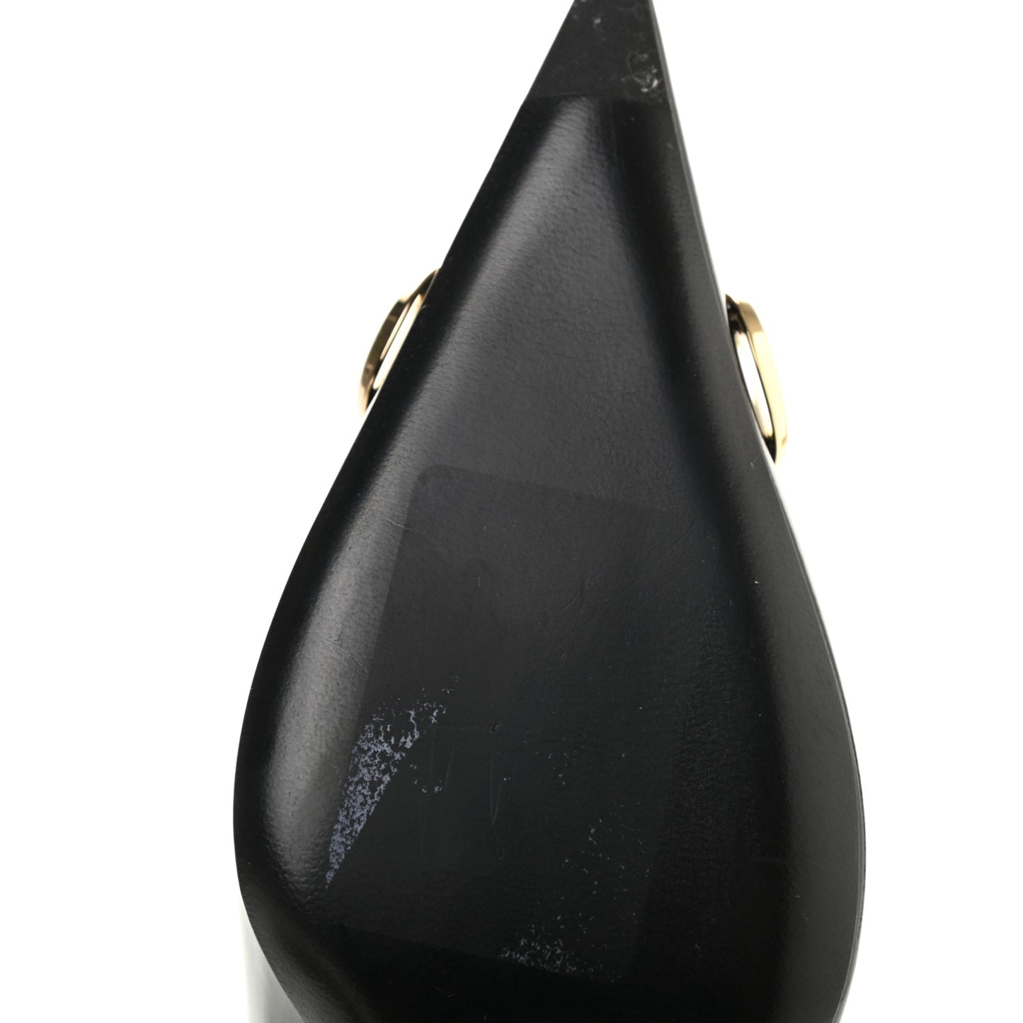 Patent BB Pointy Toe Ankle Booties 37 Black